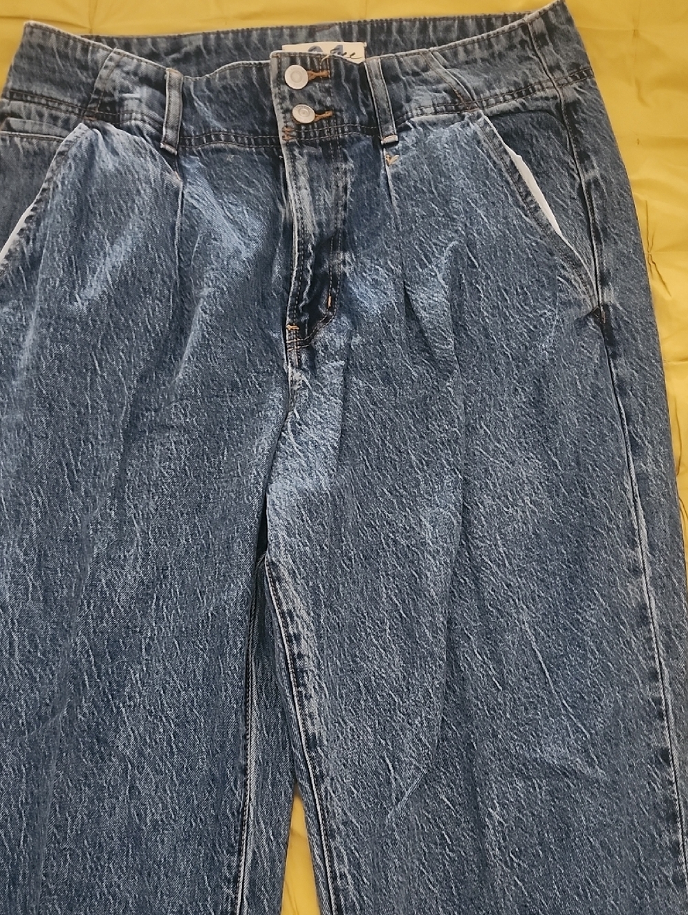 Womens  Blue Denim Jeans